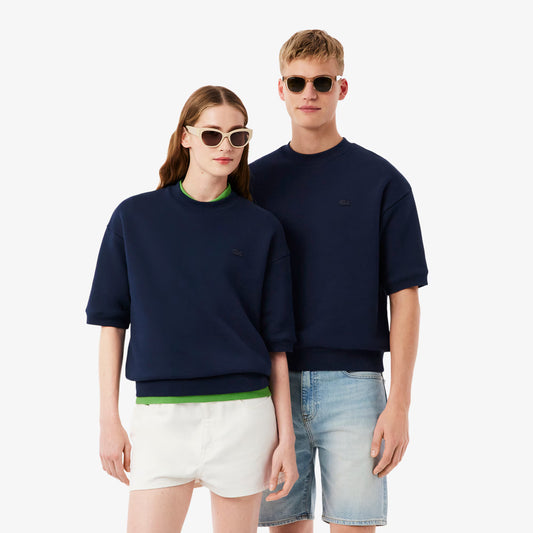 Relaxed Fit Kurzarm-Sweatshirt
