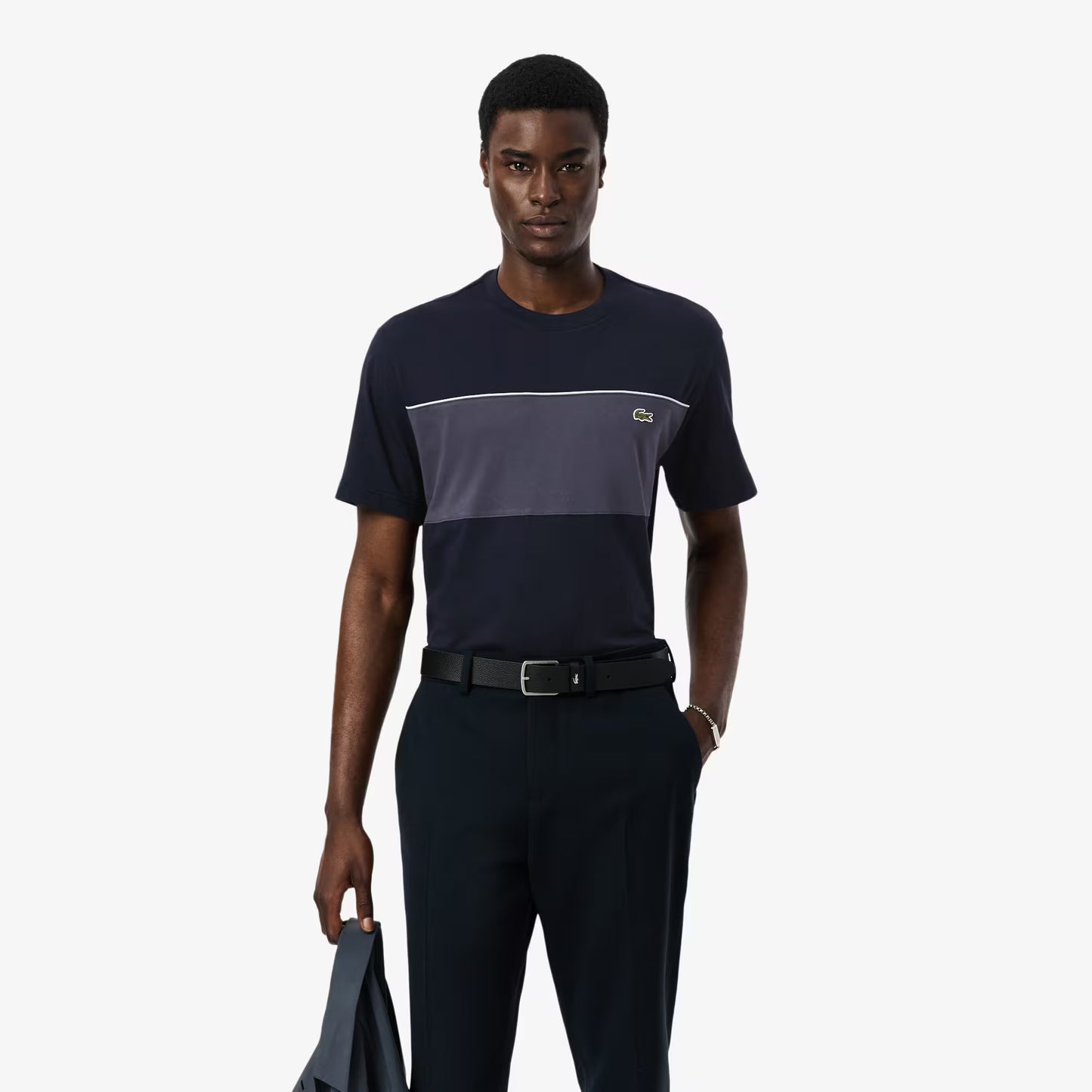 T-shirt en coton color-block