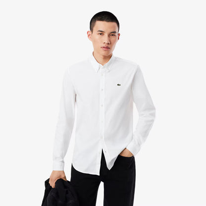 Chemise en coton coupe slim
