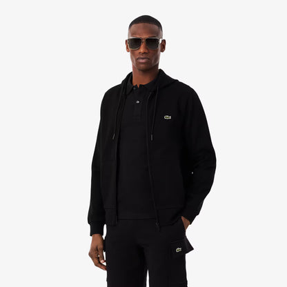 Sweat à capuche en polaire zippé