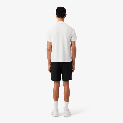 Shorts de sport avec bande en taffetas diamant