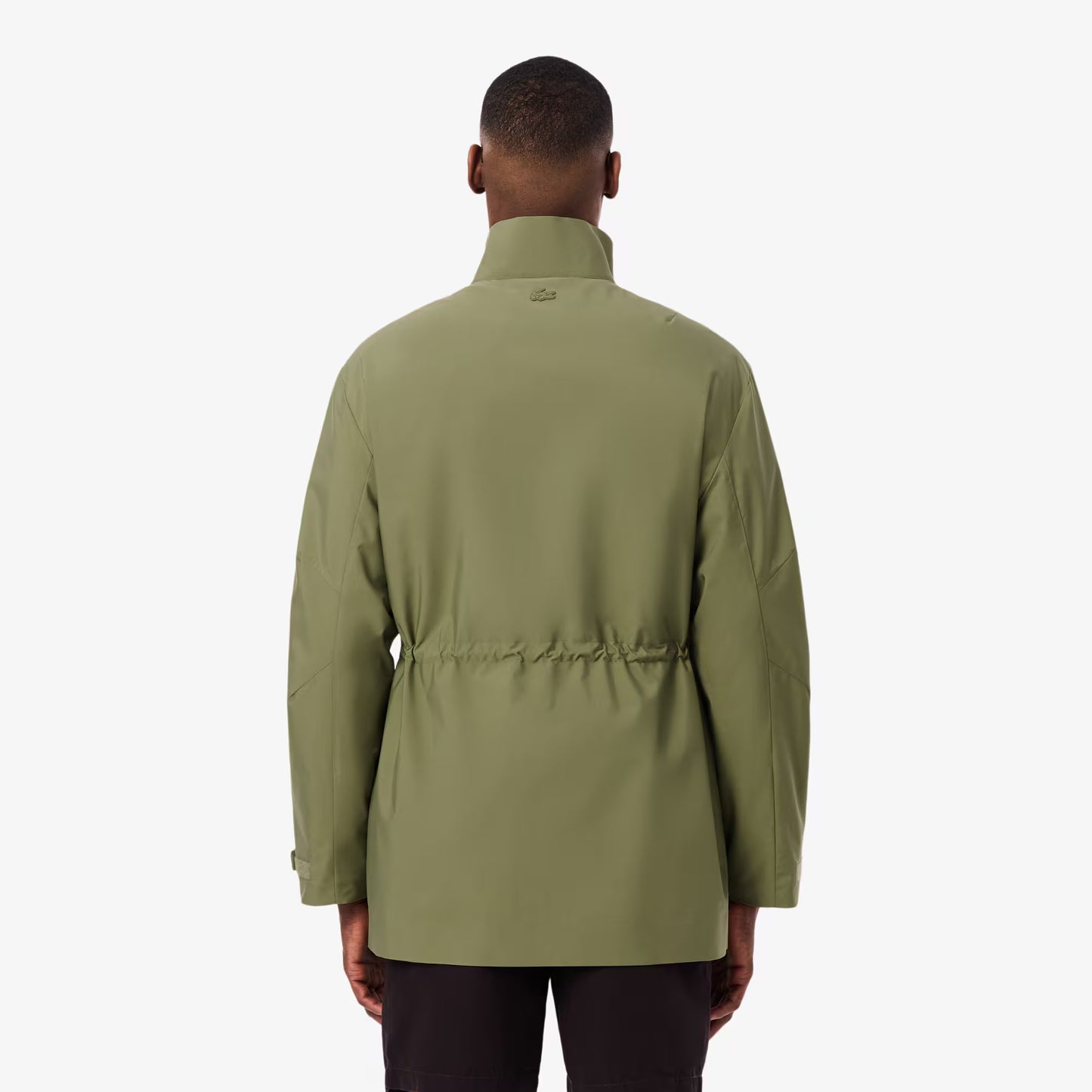Veste coupe-vent mi-longue déperlante