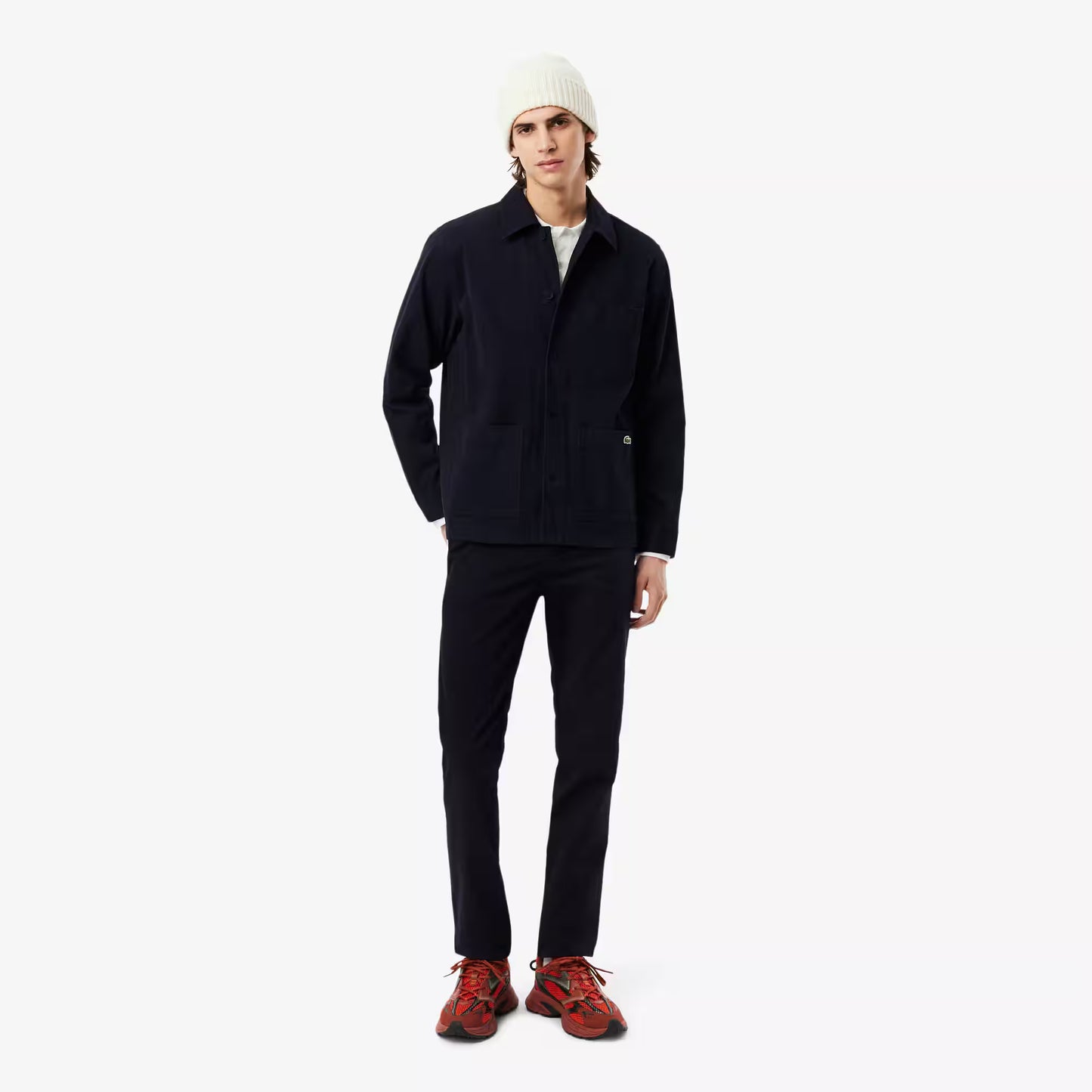 Pantalon chino slim en coton stretch