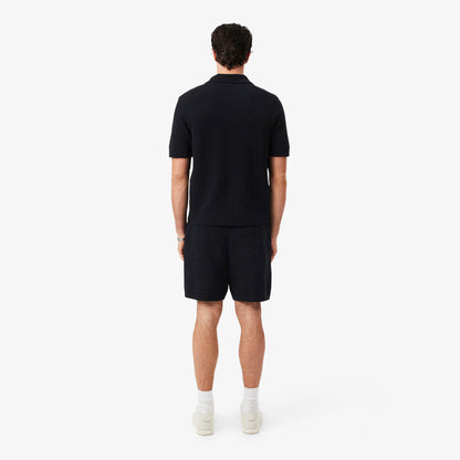 Short en maille bouclette