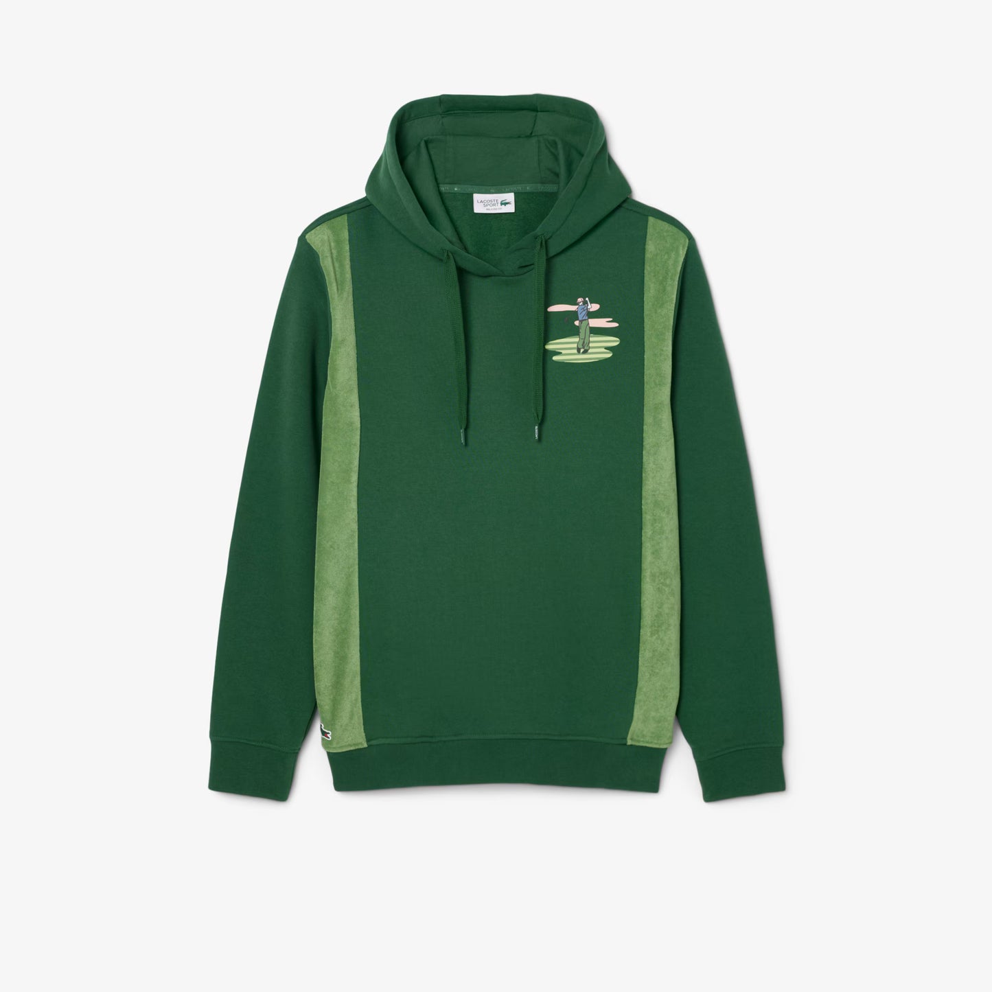 Sweat à capuche imprimé Golf
