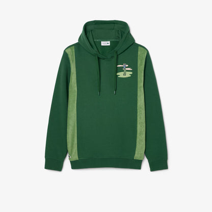 Sweat à capuche imprimé Golf