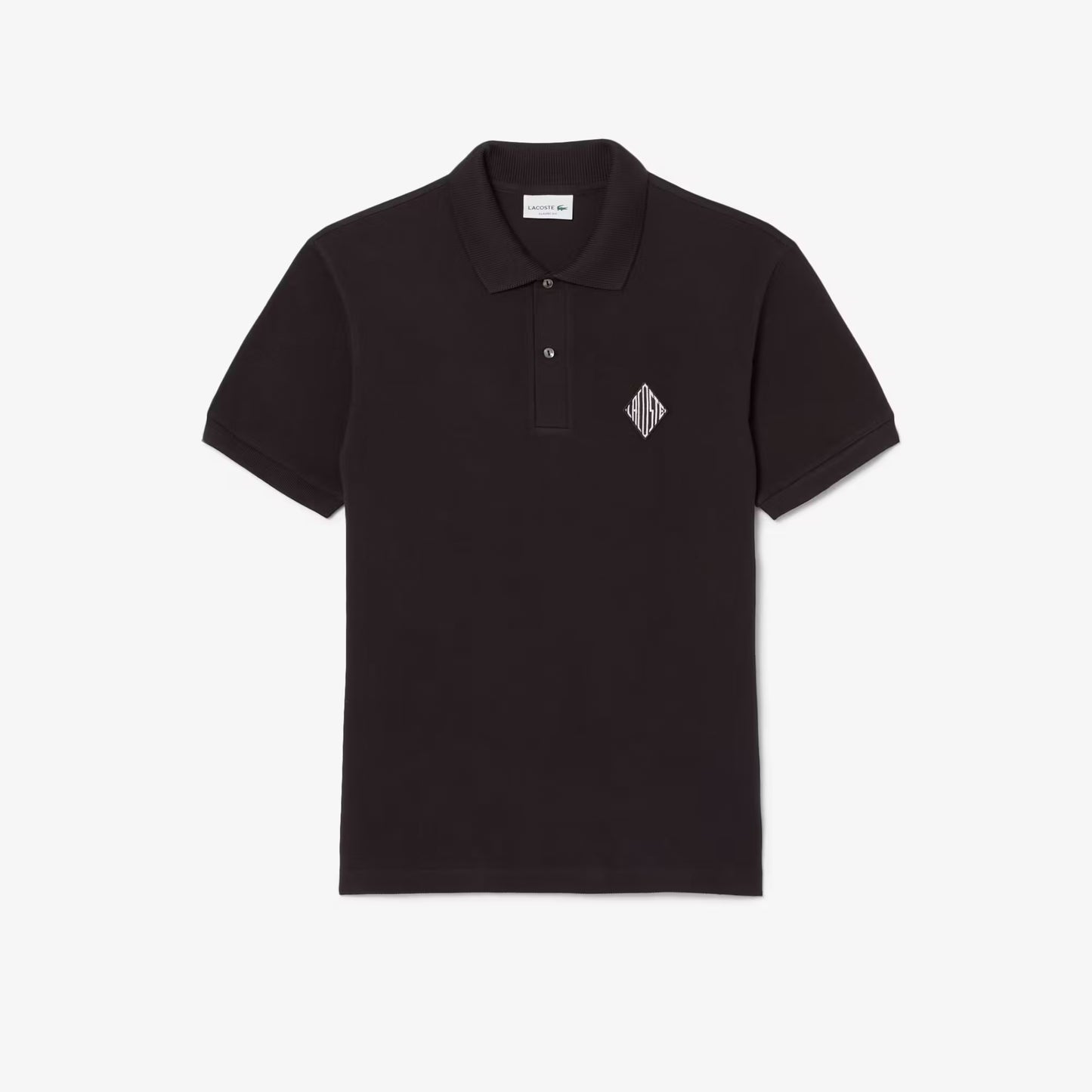 Polo en piqué coupe classique avec badge