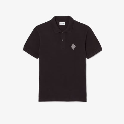 Polo en piqué coupe classique avec badge