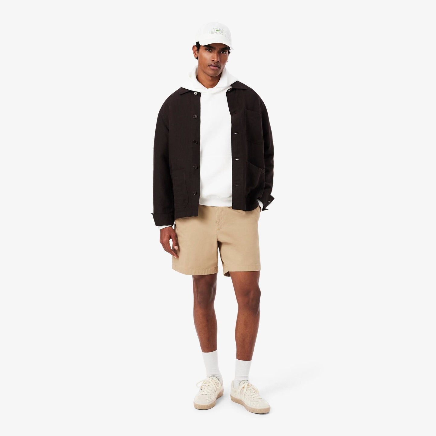 Sweat à capuche en polaire imprimé multiple