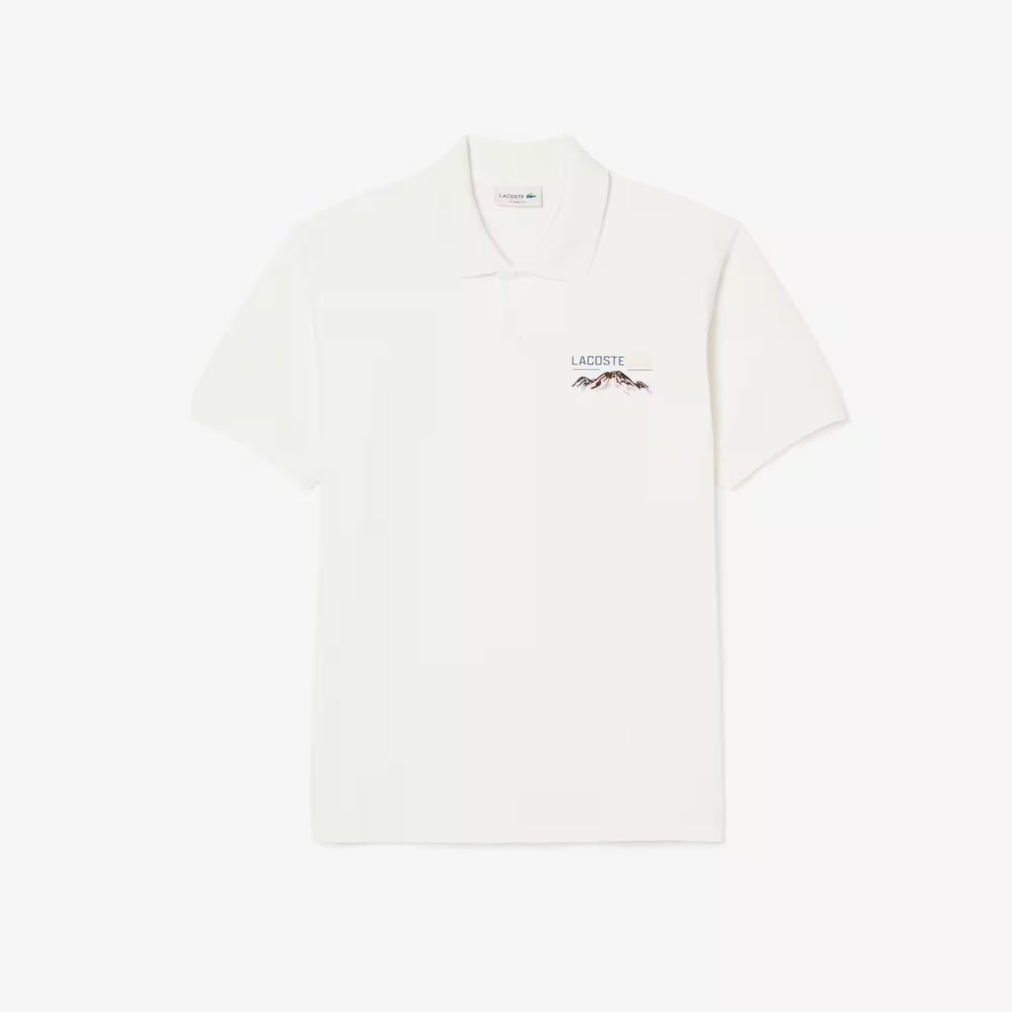 Polo Piqué Coupe Classique à Motif Brodé