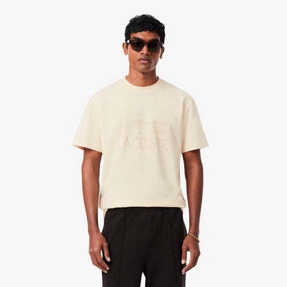 T-shirt en coton imprimé