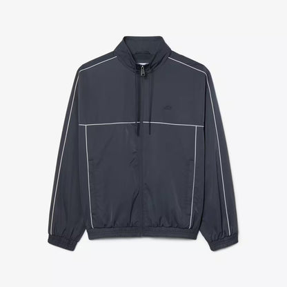 Veste de survêtement imperméable avec bordure contrastante