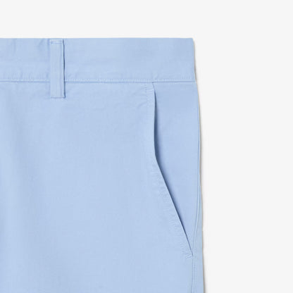 Shorts chino en sergé extensible