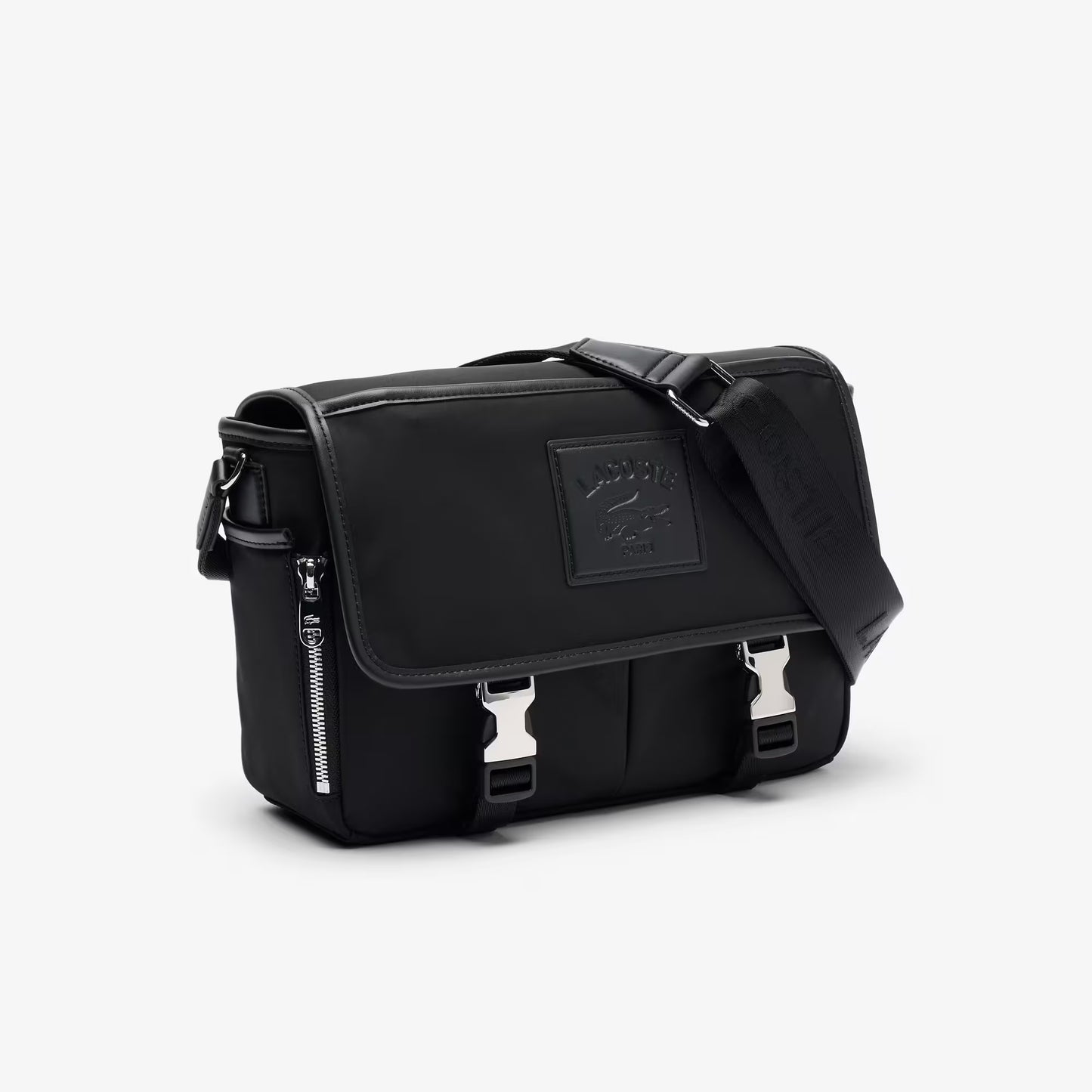 Sac bandoulière classique à rabat Lacoste