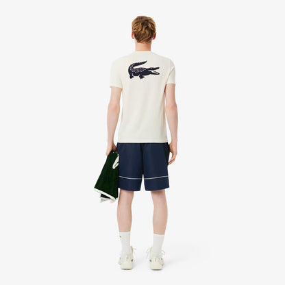 Shorts de tennis en taffetas de losange imprimé