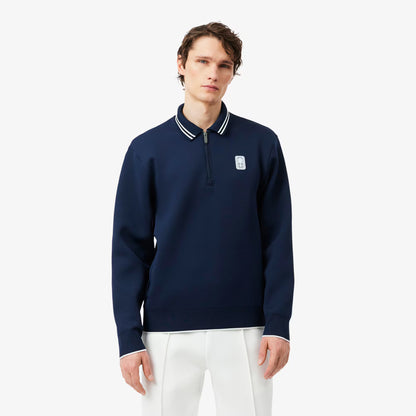 Polo zippé Héritage Tennis
