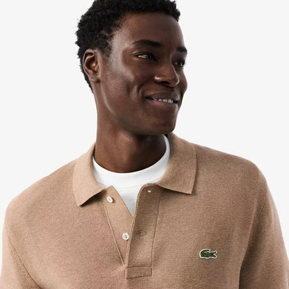 Polo en maille coupe classique