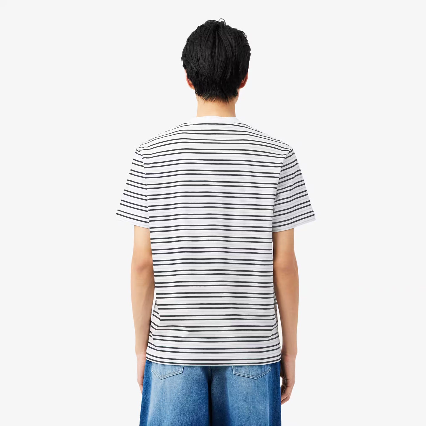 T-shirt en coton rayé