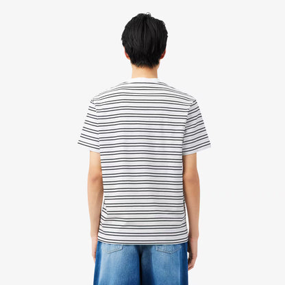 T-shirt en coton rayé