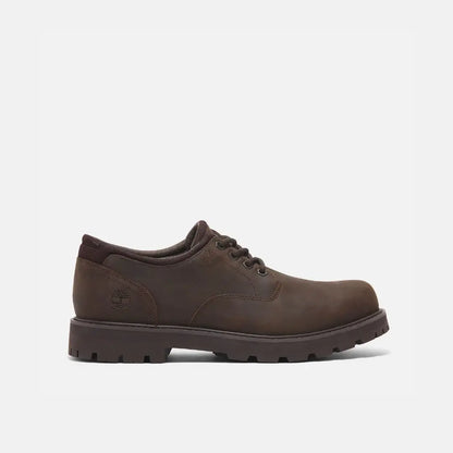 Britton Road Lace-Up Water-Resistant Shoe Dark Brown Full Grain