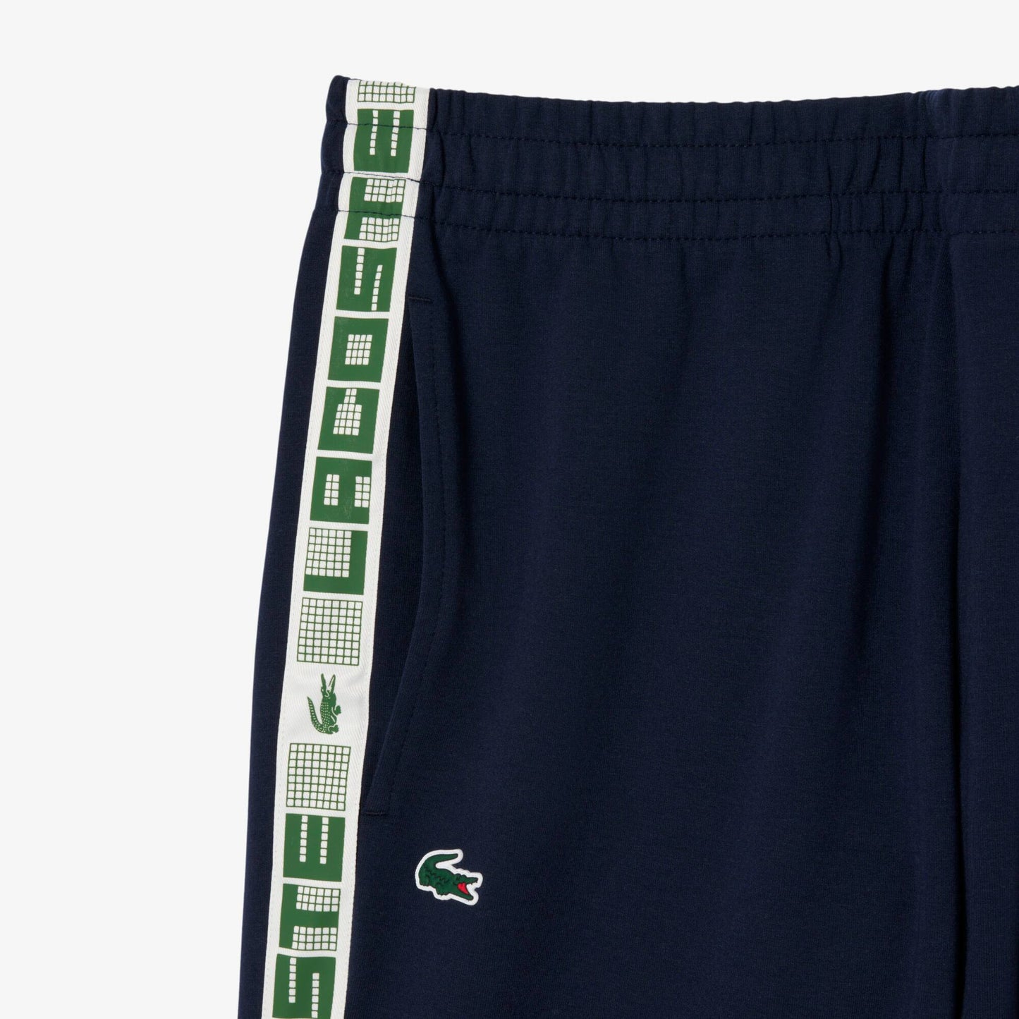 Pantalon de survêtement rayé avec logo de tennis
