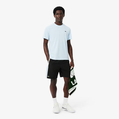 Short de tennis léger à rayures color block