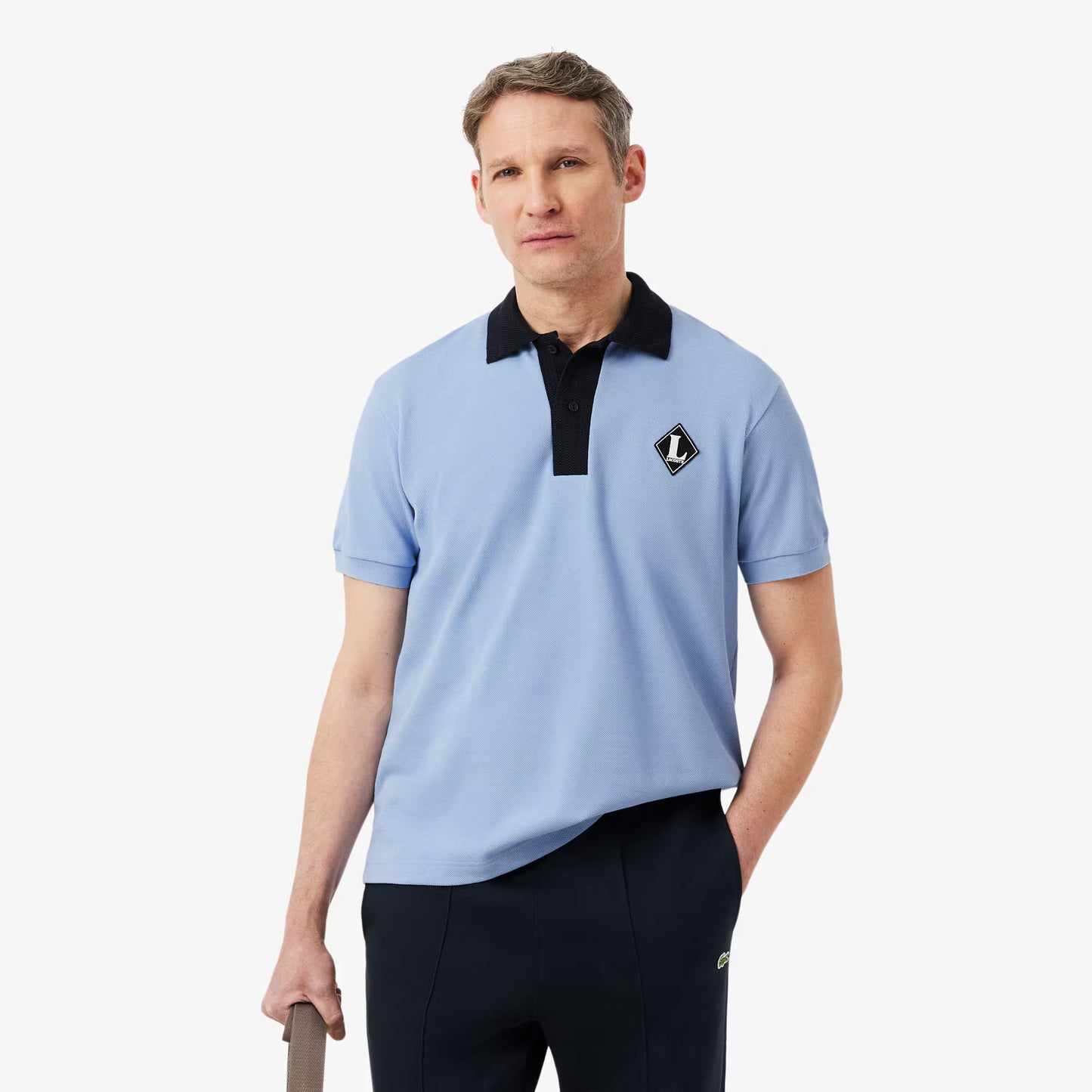 Polo classique de fabrication française avec badge