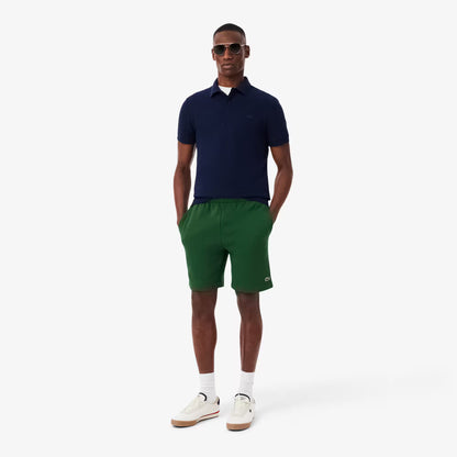 Shorts en molleton coupe droite