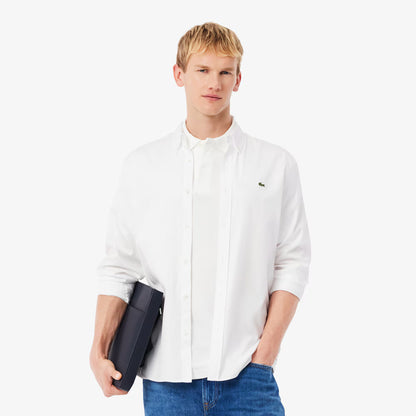 Chemise en coton coupe droite