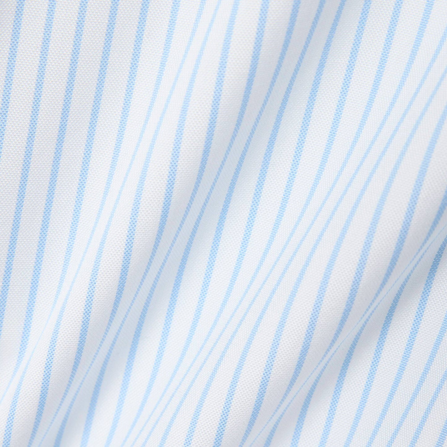Chemise rayée en pinpoint coupe droite