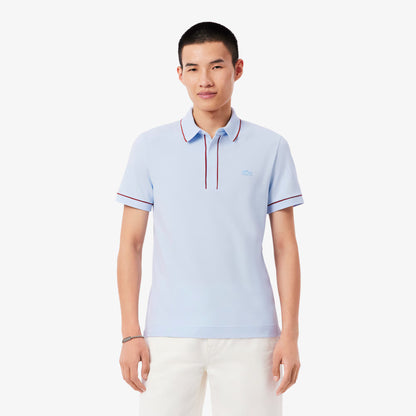 Polo en piqué stretch Paris coupe droite 2