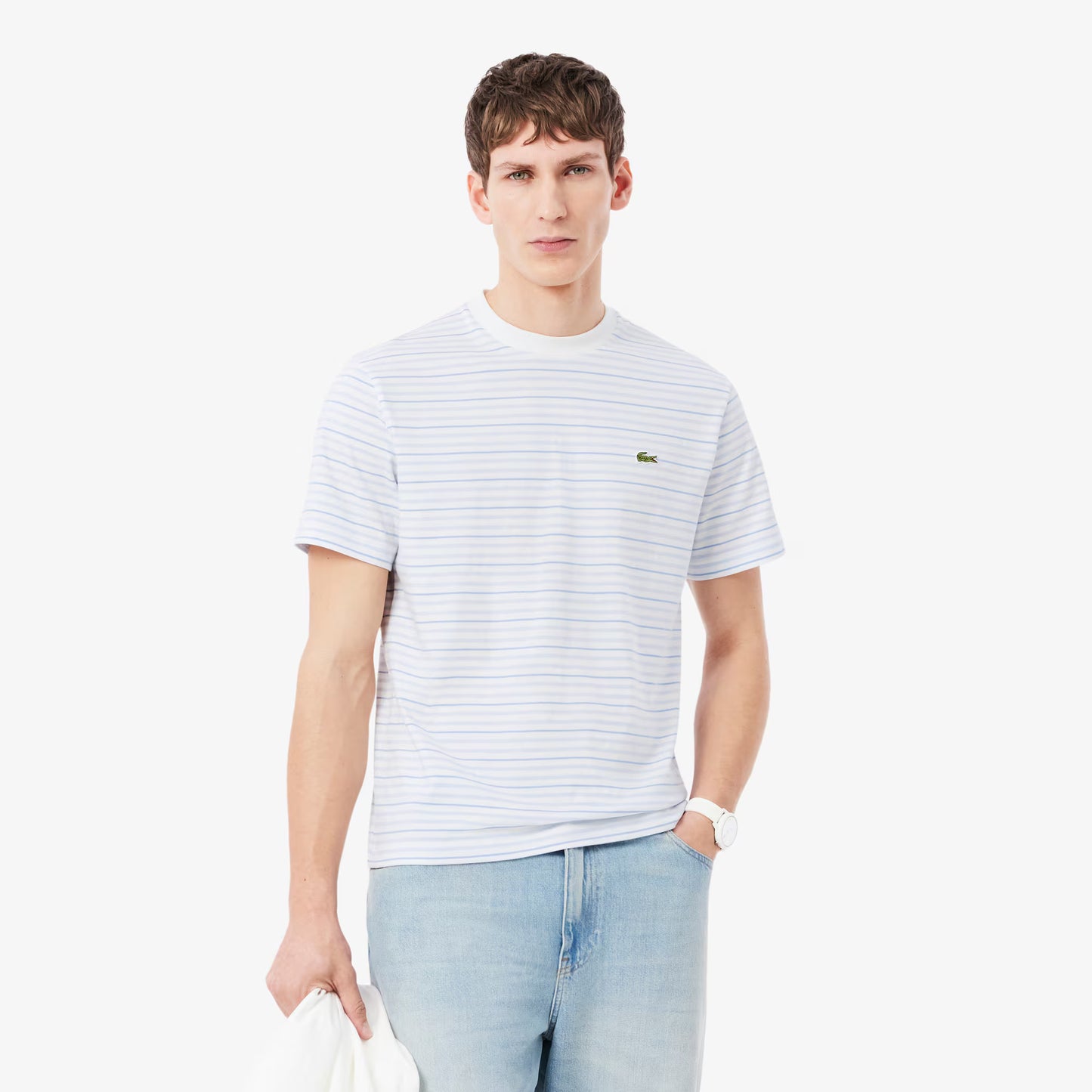 T-shirt en coton rayé