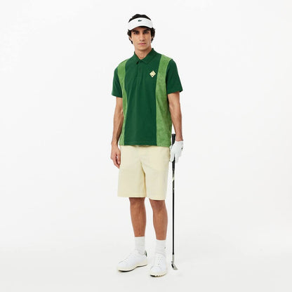 Polo de golf en piqué coupe décontractée
