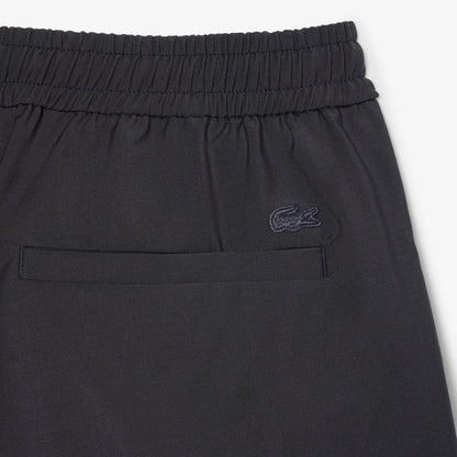 Short en laine mélangée coupe décontractée