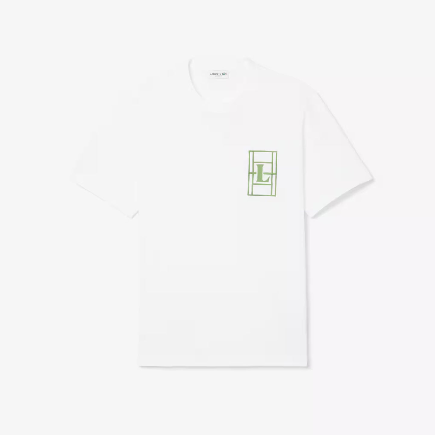 T-shirt en jersey épais brodé