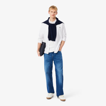 Chemise en coton coupe droite