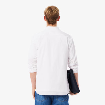 Chemise en coton coupe droite