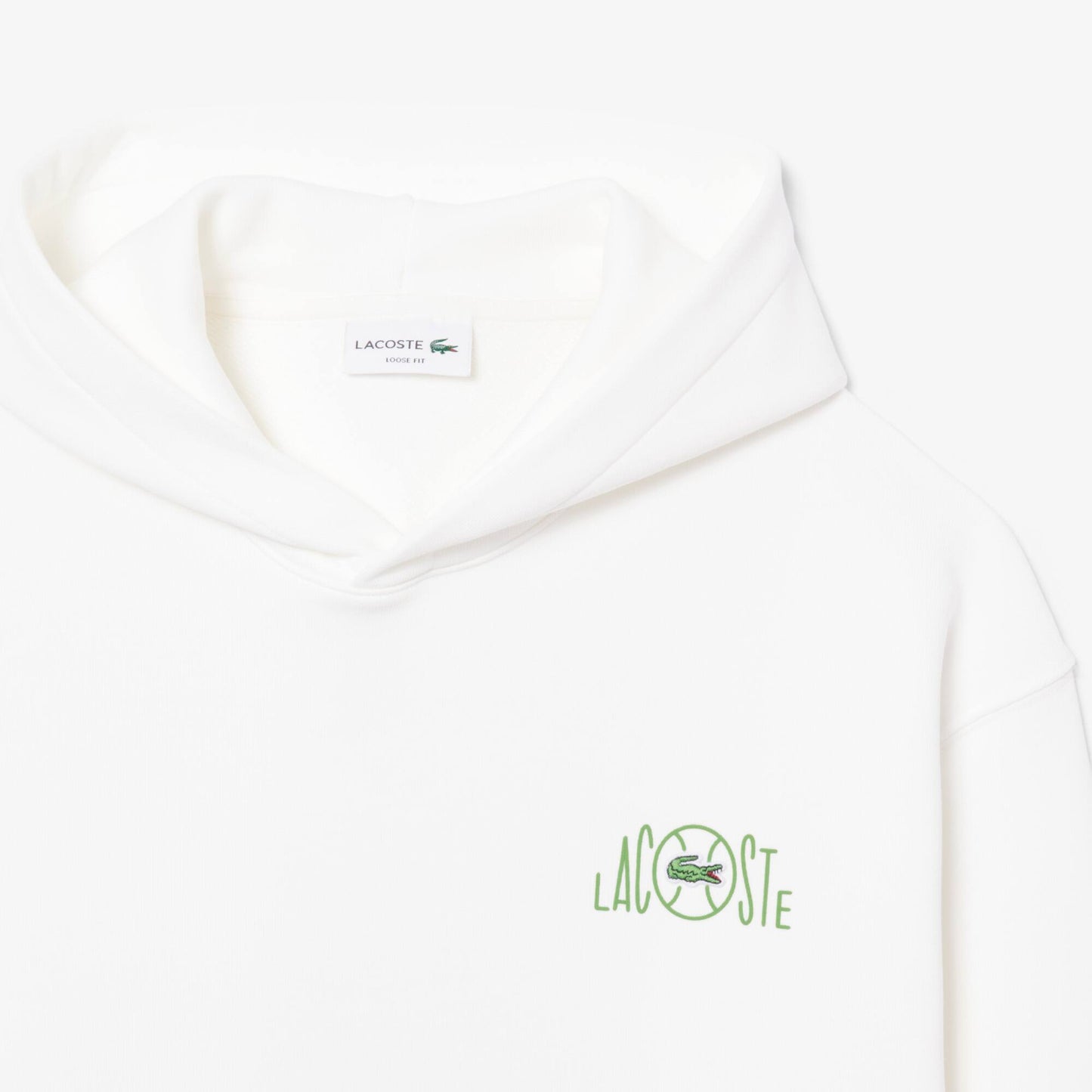 Sweat à capuche en polaire imprimé multiple