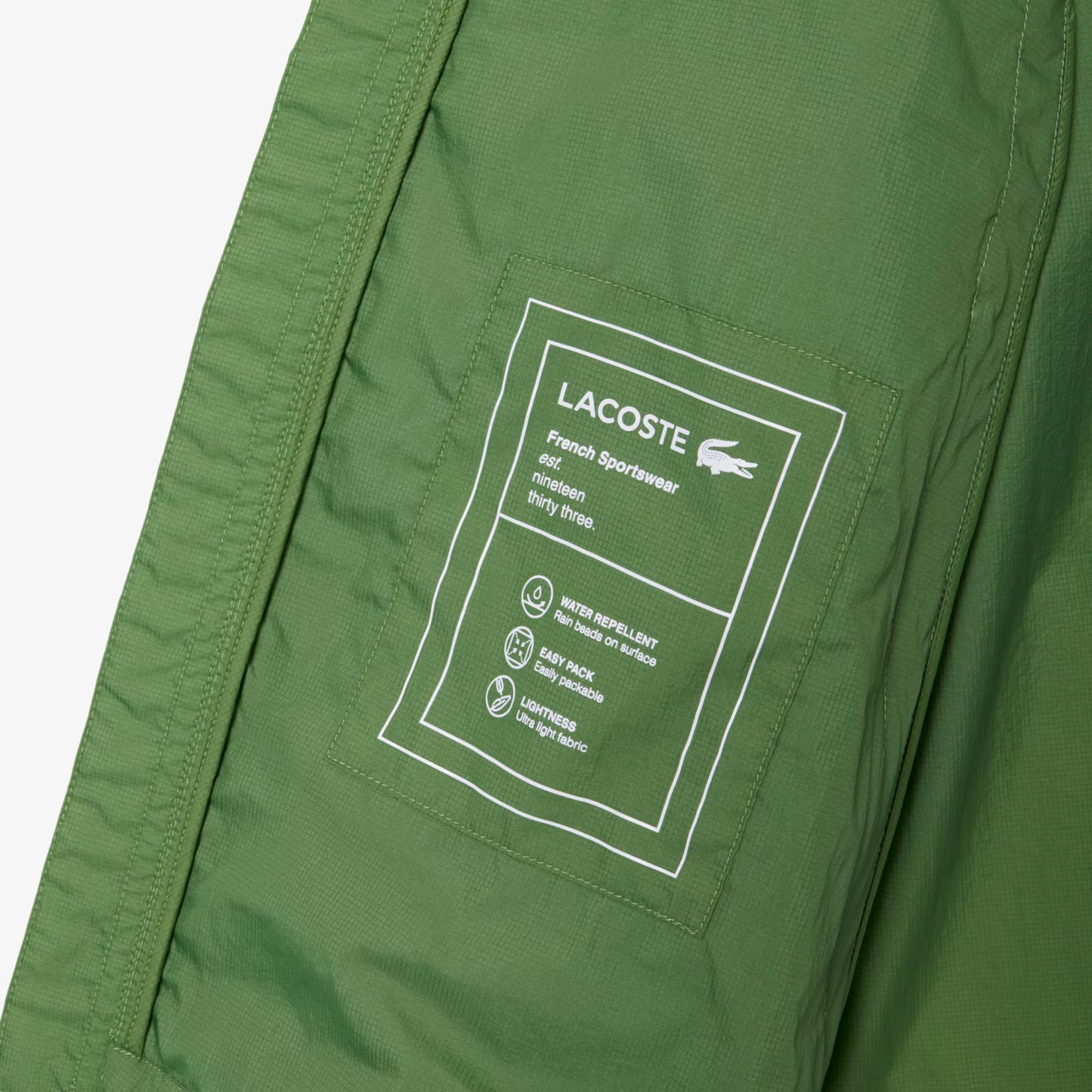 Veste compacte légère déperlante