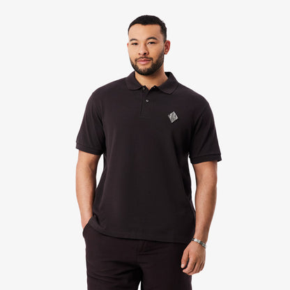 Polo en piqué coupe classique avec badge
