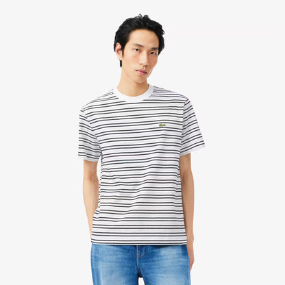 T-shirt en coton rayé