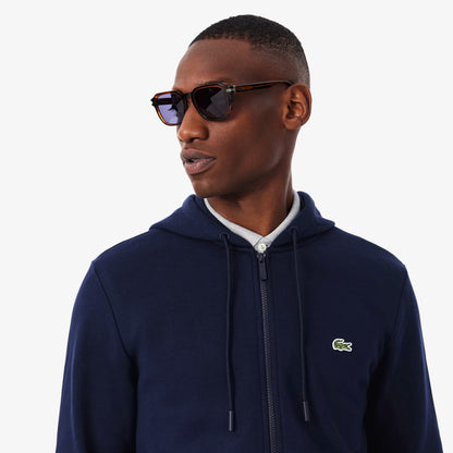 Sweat à capuche en polaire zippé