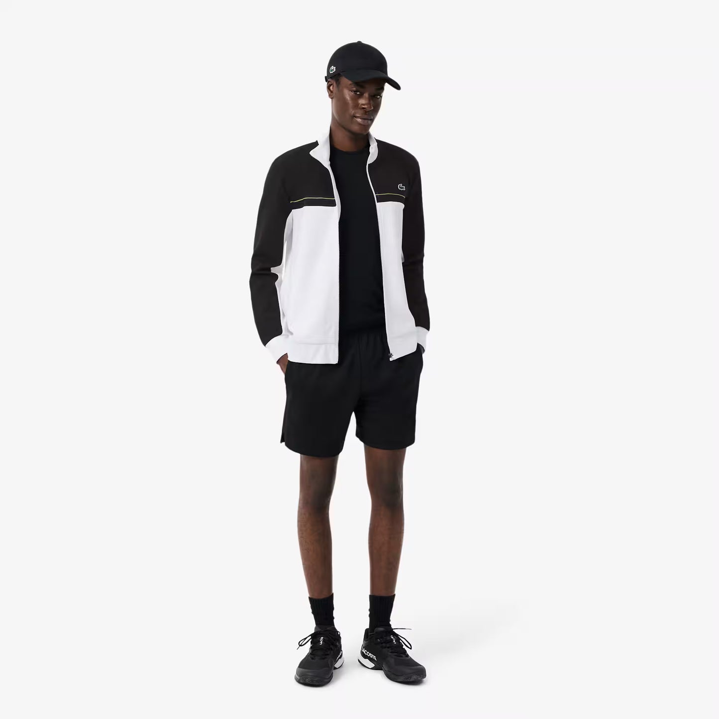 Sweat-shirt zippé sport color-block
