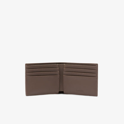 Petit portefeuille classique piqué pour homme