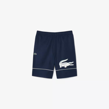 Shorts de tennis en taffetas de losange imprimé
