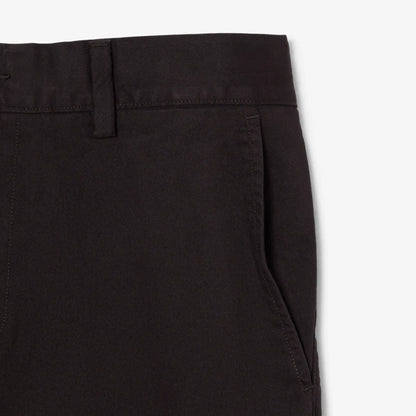 Pantalon Chino en Twill Extensible Coupe Ajustée