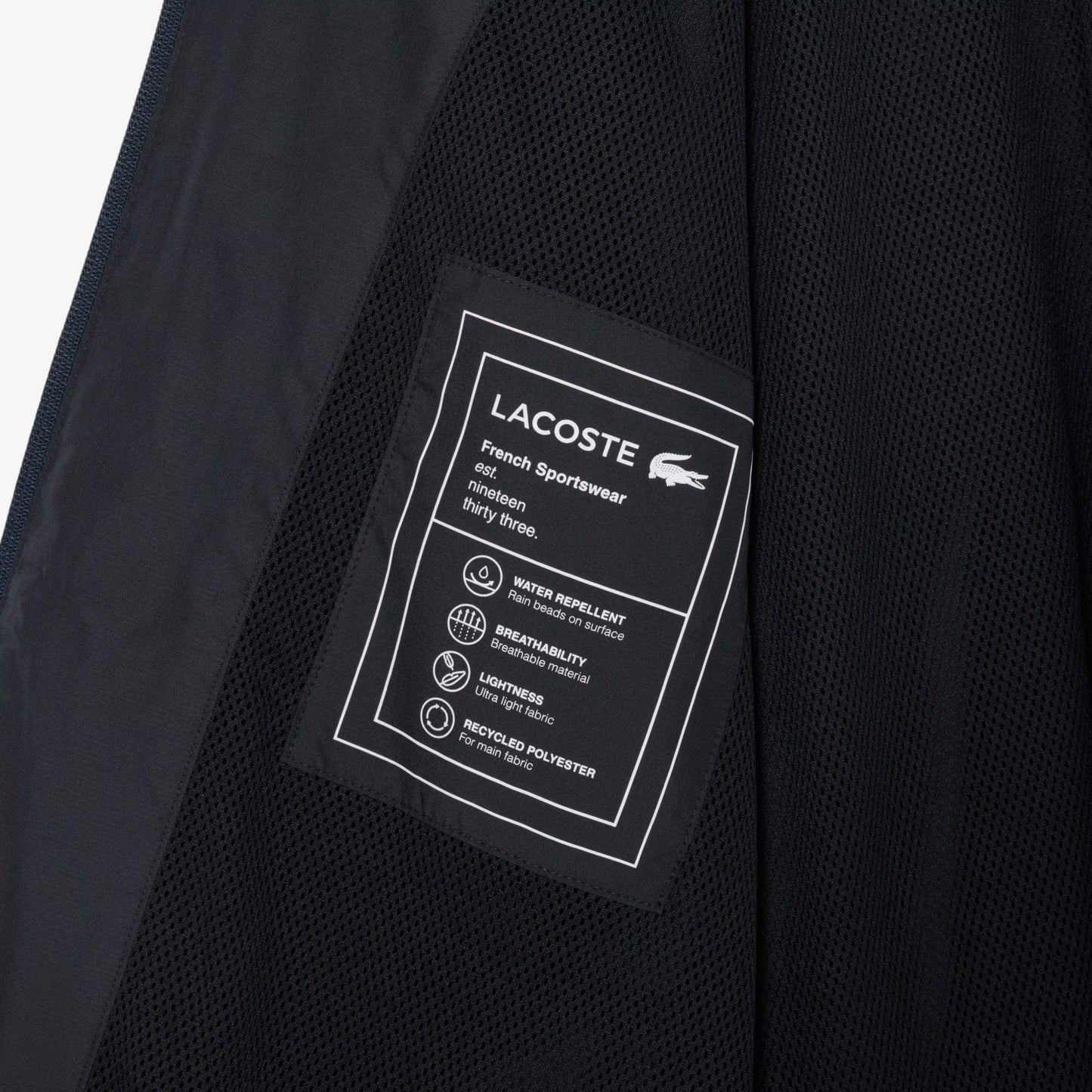 Veste déperlante