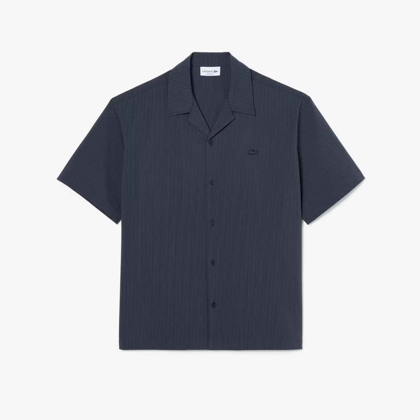 Chemise en seersucker coupe décontractée