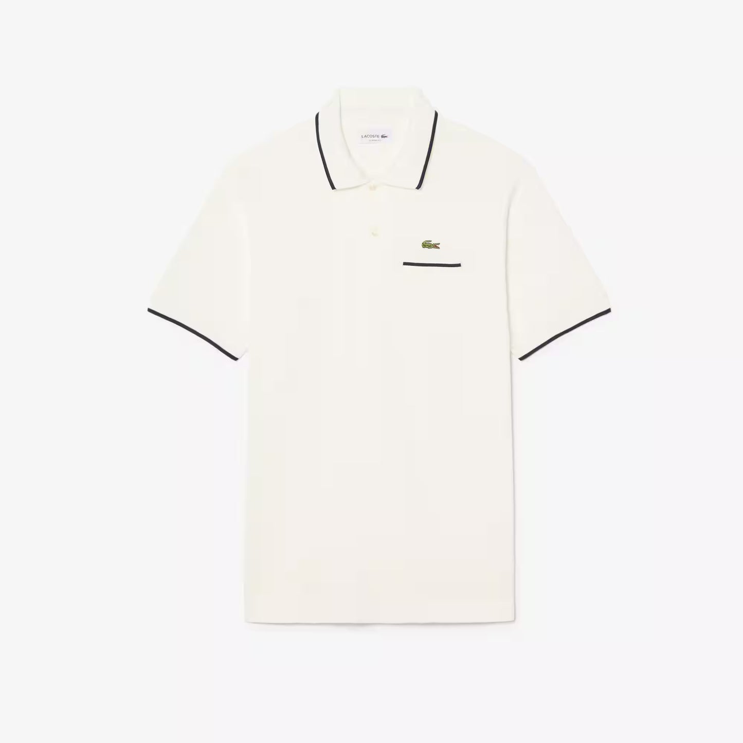 Polo L.12.12 classic fit à poche contrastée