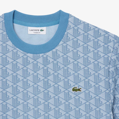 T-shirt en jacquard monogrammé